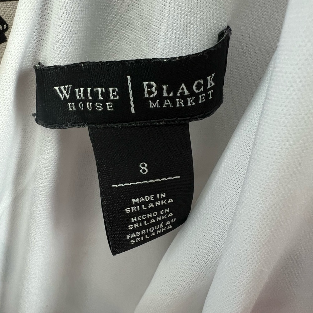 7 for $30 White House Black Market Long Sleeve Dress - Picture 5 of 8